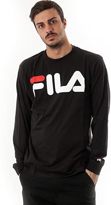 Bluza Fila Classic Logo LS Black M