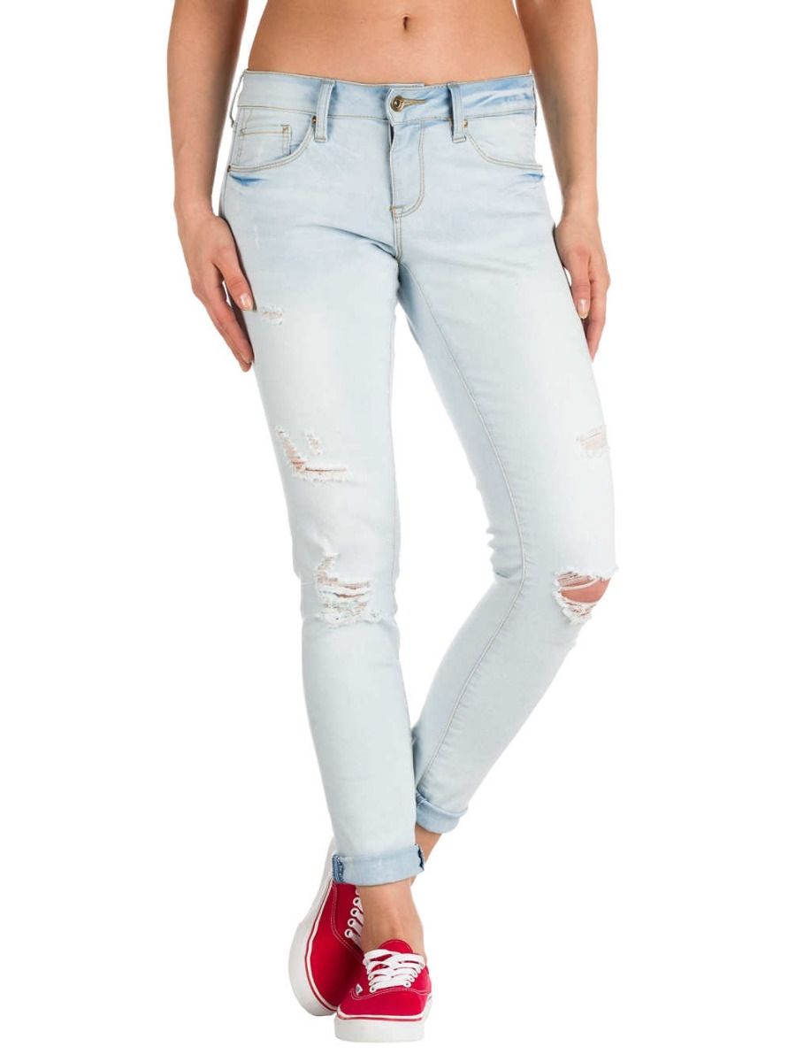 Pantaloni Empyre Tessa Sunbleach Destructed Jeans