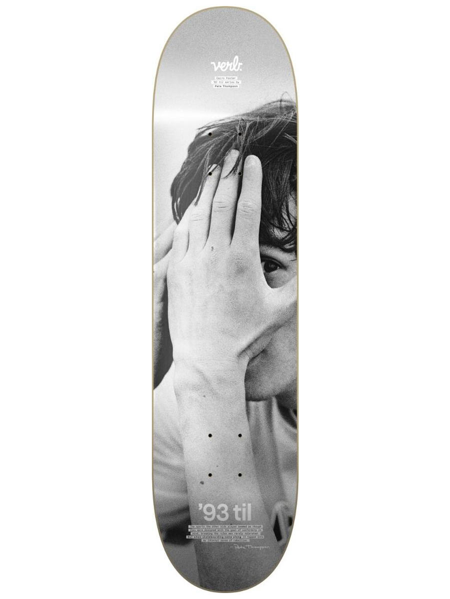 Skateboard Deck Verb Til Portrait Cario Foster 8.25